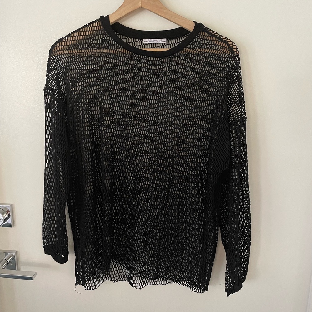 New without tags Zara mesh top size small